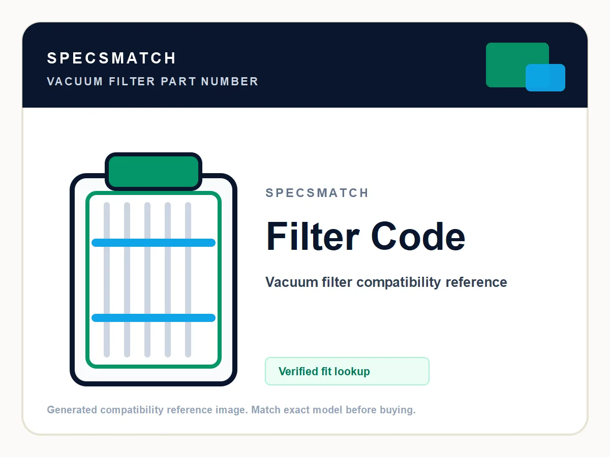 model-specific filter set product image showing part number model-specific filter set