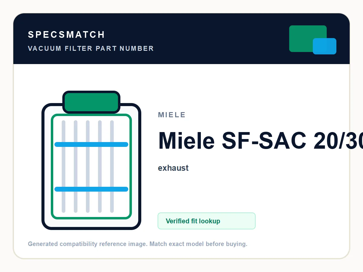 filter component product image showing part number filter component